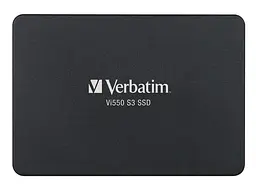 Накопичувач SSD Verbatim SSD 2,5 256GB Vi550 Phison 3D TLC 560/460MB/s (49351)