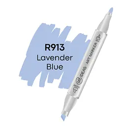 Маркер двосторонній Лавандово-блакитний, R913, 99IDEAS