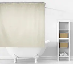 Шторка для ванної кімнати Eco Fabric Піка 180*180 см айворі (EF-1801-IV) - мініатюра 3