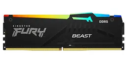 Модуль пам'яті Kingston Fury DDR5 16GB (2x8) 6000MHz Beast RGB EXPO/XMP (KF560C36BBEAK2-16) - мініатюра 4