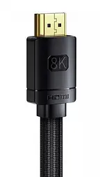 Кабель Baseus High Definition Series HDMI - HDMI 8K 1m CAKGQ-J01 Black - мініатюра 3