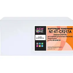 Картридж тон. NEWTONE для HP LJ Pro M102/M130 аналог CF217A Black ( 1600 ст.) (NT-KT-CF217A) - мініатюра 2