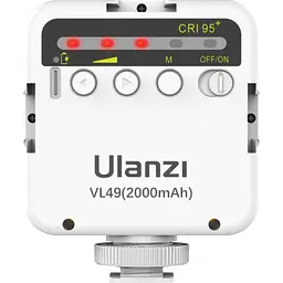Накамерне світло Ulanzi VL49 White (UV-2215) [121835] - мініатюра 5