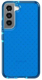 Оригінальний протиударний чохол Tech21 Evo Check для Samsung Galaxy S22 (6.1") Blue (T21-9408) - мініатюра 1