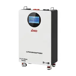 Акумуляторна батарея літій-залізо-фосфатна LiFePO4 300А*год 51.2В 15360Вт*год Sako Li-Sun series SK-51.2V300Ah настінний / підлоговий монтаж (42-00246) - мініатюра 1