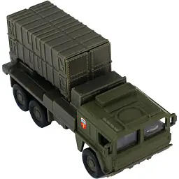 Машинка TechnoDrive серії Шеврони Героїв "РЕАКТИВНАЯ СИСТЕМА ЗАЛПОВОГО ВОГНЮ - "96 ЗРБр" - мініатюра 7