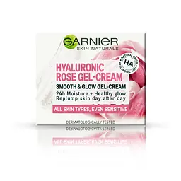 Зволожуючий гіалуроновий гель-крем Garnier Skin Naturals з рожевою водою, для всіх типів шкіри, 50 мл (C6533600) - мініатюра 2