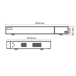 IP-відеореєстратор 16-канальний 16Mp TVT TD-3316H2-B2-B (192-192) (77-00420) - мініатюра 5