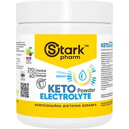 Кето електроліти Stark Pharm Слива-яблуко 270 г 
