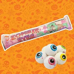 Жевательные резинки Zed Candy Zombie Eyes со вкусом клубники 6 шт 42г - миниатюра 5