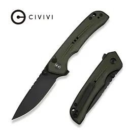 Ніж Civivi Tarask, Green G10, Black Stonewash (C25023C-2) - мініатюра 10