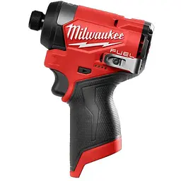 Шуруповерт ударний акумуляторний безщітковий 1/4'' HEX MILWAUKEE, M12 FID2-0, 170Нм (каркас)
