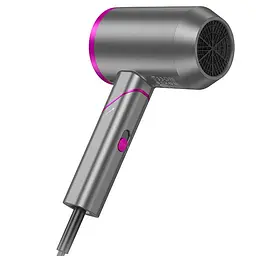 Фен для волосся Hoco HP13 Plus Hot and cold air (1600W) Rose Red - мініатюра 2