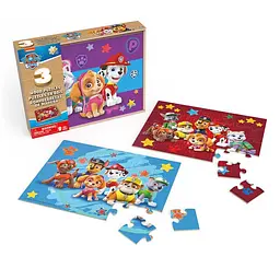 Пазл Paw Patrol дерев'яний 3 в 1 (SM98297/6066794) - мініатюра 6