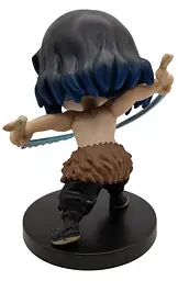 Фігурка чібі Іноске Клинок, що розсікає демонів Inosuke Demon Slayer 10 см Китай CH DS CI 01 - мініатюра 4