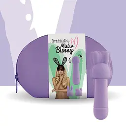 Вібратор Feelztoys Mister Bunny Purple SO4439 [100988] - мініатюра 3