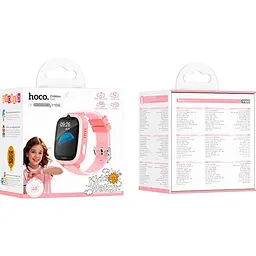 Дитячий смарт-годинник Hoco Y106 4G Pink [165949] - мініатюра 3