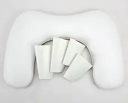 Підлокітник для манікюру Arm Rest Pillow U1 Ергономічна підставка під руку 45х30х15,8 см Білий - мініатюра 4