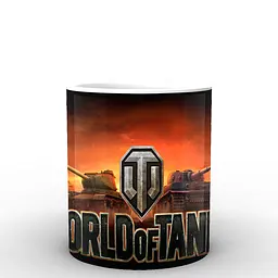 Кухоль GeekLand World of Tanks логотип WT.02.067 330 мл білий - мініатюра 3