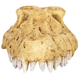 Крокодилячий череп Repti-Zoo Crocodile Skull M ERS34S 11x6x4 см - декоративне укриття для тераріуму та акваріуму - мініатюра 2