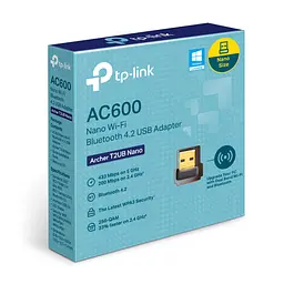 Адаптер WiFi Archer T2UB nano AC600, USB, BT4.2 TP-Link teh0017405 - мініатюра 7