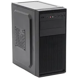 Корпус Casecom GN-1718 500W-120mm USB 3.0 mATX, Чорний
