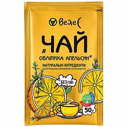 Натуральний чай Велес Обліпиха з апельсином 50 г