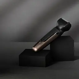 Тример Remington One, для бороди, вусів, голови та тіла, носа та вух, акум., насадок-18, сталь, чорний - мініатюра 6