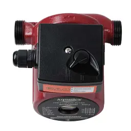 Насос циркуляційний 65Вт Hmax 4м Qmax 63л/хв Ø1" 130мм+гайки Ø¾" AQUATICA (774111) - мініатюра 8