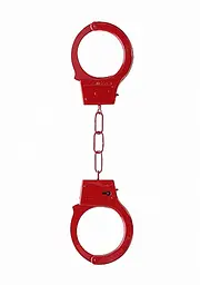Наручники Ouch! Beginner's Handcuffs (червоний) - мініатюра 8