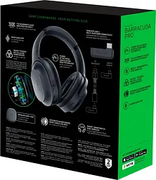 Навушники бездротова гарнітура з мікрофоном Razer Barracuda Pro (RZ04-03780100-R3M1) - мініатюра 9