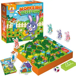 Гра настільна маршрутна Vladi Toys Crazy Koko Морквяні перегони (VT8055-33) - мініатюра 3