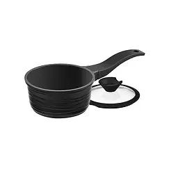 Ківш Lessner Black Pro New алюмінієвий з антипригарним покриттям 1.3 л 55872-16 - мініатюра 4