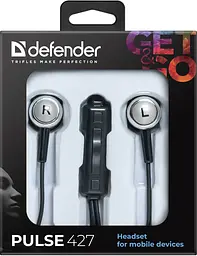 Гарнітура Defender Pulse 427 Black/Silver (63427) (6232787) - мініатюра 2
