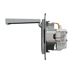 Розетка Schneider Electric ASFORA з кришкою, сталь (EPH3100162) - мініатюра 4