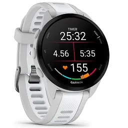 Смарт-годинник Garmin Forerunner 165 Music Mist Gray/Whitestone (010-02863-31/B1) - мініатюра 5