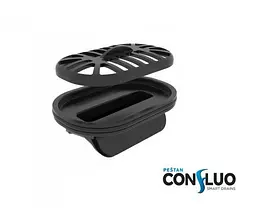 Душовий піддон Confluo Board UNI 900 з вбудованим лотком Frameless Line 550 30412 - мініатюра 5
