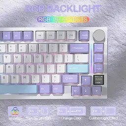Клавіатура Attack Shark X820 Ultra Lavender (AS-6972792471273-L-UA) [166730] - мініатюра 10