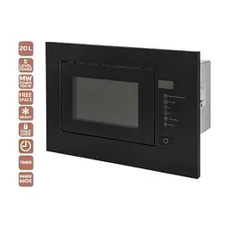 Мікрохвильова піч Ventolux MWBI 20 G BK TC FS - мініатюра 2