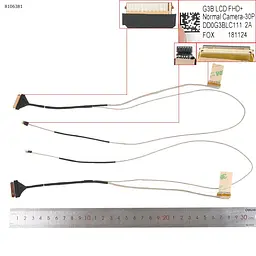 Шлейф матриці для HP Omen 15-CE series, (eDP 30pin, DD0G3BLC111, 929451-001 Original)