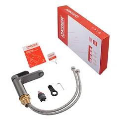 Змішувач для умивальника Koer KB-10030-07 KR5426 Графіт - мініатюра 2