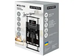 Крапельна кавоварка Mystery MCB-1150 - мініатюра 3