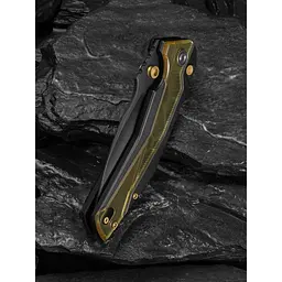 Ніж складаний туристичний Civivi Wellmax (9.1 см) 14C28N / Aluminum чорний/жовтий - мініатюра 11