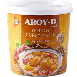 Паста карі Aroy-D жовта 400г