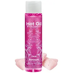 Їстівна масажна олія Nuei Hot Oil зігріваючий ефект для масажу і солодких поцілунків Жуйка 100 мл