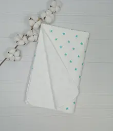 Пелюшка дитяча багаторазова непромокальна a.l.babybox Зірки 50x80 см М'ятно-білий (NM 18165375) - мініатюра 2