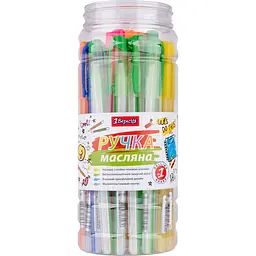 Ручка кулькова 1 Вересня Candy сині чорнила упаковка 30 шт. (411587) - мініатюра 4