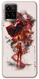 TPU чехол Demsky Red eclipse для Vivo Y21 / Y33s