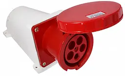 Розетка стаціонарна 125А P5 IP67 3P+N+PE ГС АСКО-УКРЕМ (A0080040011)