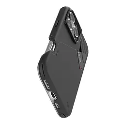 Чохол Aulumu A16 Slim Shockproof MagSafe Black для iPhone 16 Pro - мініатюра 5